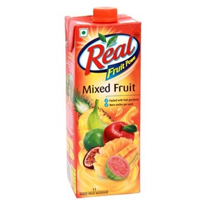 Picture of Real Fruit Juice - Apple 1 ltr Carton 