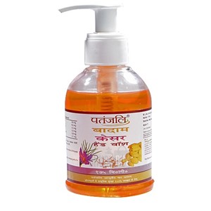 Picture of Patanjali Almond Kesar Hand Wash 175 Ml