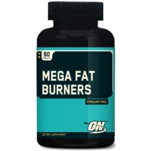 Picture of Mega Fat Burners Stimulant Free 60 Tabs